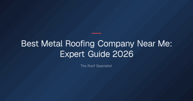 best metal roofing company near me — Best Metal Roofing Company Near Me: Expert Guide 2026